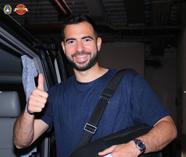 Jordi amat tiba di Indonesia Jordi Amat tiba pada Indonesia, Sabtu (14/5/2022) malam. Kedatangan Jordi membuat netizen Indonesia heboh. (foto: PSSI).