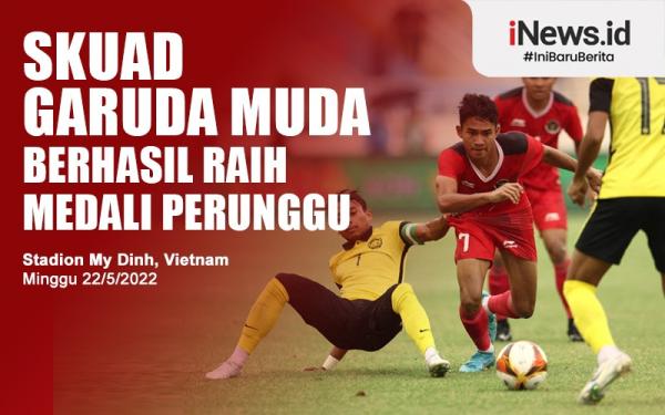 Infografis Indonesia U-23 Meraih Medali Perunggu Sepak Bola SEA Games 2021