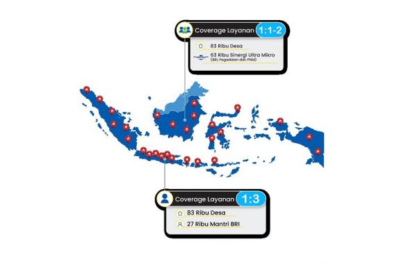 Mantri BRI berperan sebagai financial advisor dan ikut membangun perekonomian desa. (Foto: dok BRI)