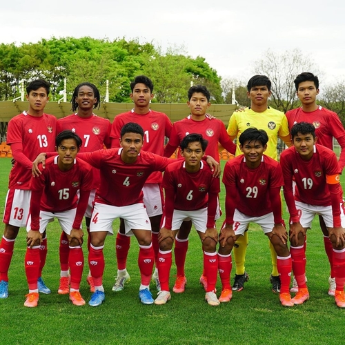 Timnas Indonesia U-19 Timnas Indonesia U-19 kalah 0-1 melawan Venezuela dalam laga pertama Grup B Toulon Cup 2022 di Stade de Lattre-de-Tassigny, Prancis pada Senin (30/5/2022) pukul 18.30 WIB. (Foto: Instagram/@cahya50supriadii)