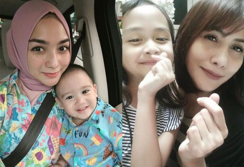 Penampilan Citra Kirana versus Wenny Ariani 4 Penampilan Citra Kirana versus Wenny Ariani kompak dengan anak. (Foto: IG)