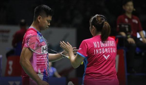 Praveen Jordan/Melati Daeva Oktavianti Ganda campuran Indonesia Praveen Jordan/Melati Daeva Oktavianti bertarung sengit melawan pasangan India, Ishaan Bhatnagar/Tanisha Crasto di babak 32 Besar. (Foto: Twitter/@INABadminton)