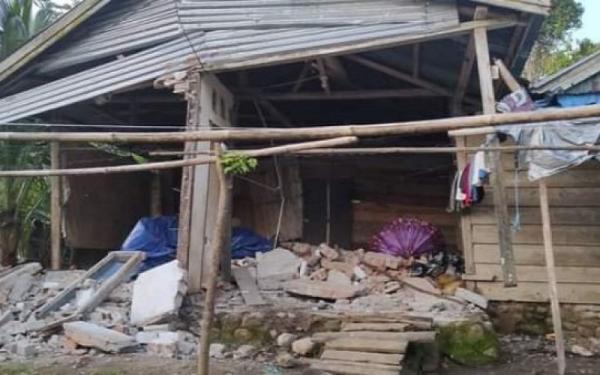 Pemilik Rumah Rusak Berat akibat Gempa M5,8 di Mamuju Akan Dapat Bantuan Rp50 Juta