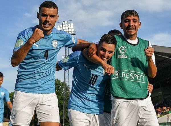 Timnas Israel U-19 Timnas Israel U-19 dikalahkan Inggris di Piala Eropa U-19 2022, tapi tetap lolos ke semifinal dan Piala Dunia U-20 2023 yang akan berlangsung di Indonesia. (Foto: Instagram/@israel_football_association)