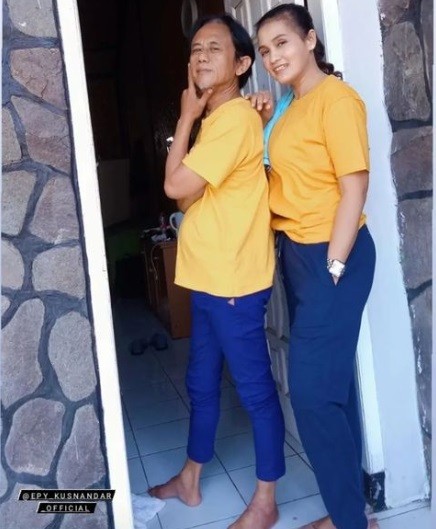 Komedian Beristri Cantik. (foto: instagram)