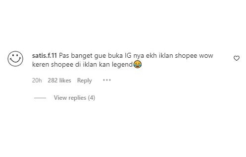 Komentar netizen di unggahan Instagram Ronaldinho Komentar netizen di unggahan Instagram Ronaldinho. (Foto: tangkapan layar/Instagram)