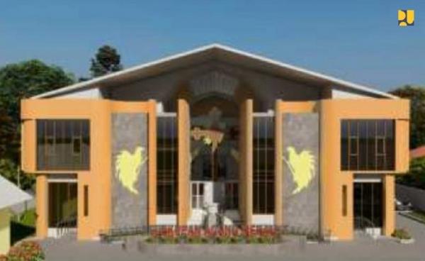 Gedung Keuskupan Merauke Skema Gedung Keuskupan Merauke