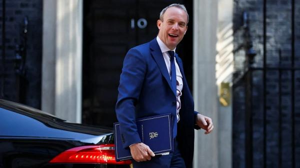 Dominic Raab, Wakil Perdana Menteri Inggris dan Sekretaris Kehakiman Inggris. (Foto: Reuters)