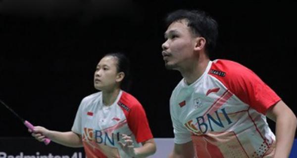 Rinov Rivaldy/Pitha Haningtyas Mentari Ganda campuran Indonesia Rinov Rivaldy/Pitha Haningtyas Mentari runner up Malaysia Masters 2022. (Foto: Twitter/@INABadminton)