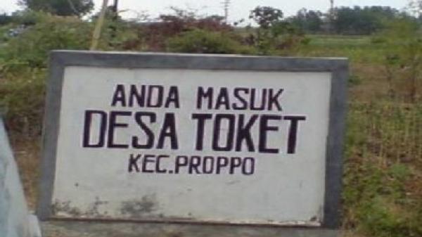 Nama Desa Lucu di Indonesia (Foto: Twitter)