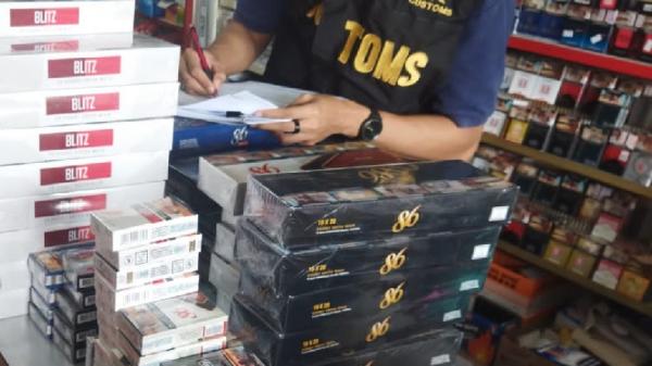 Gelar Operasi Gabungan, Bea Cukai Madura Sita 1,3 Juta Batang Rokok Ilegal
