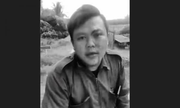 Petugas Damkar Beling Petugas pemadam kebakaran terluka akibat dilempar beling. (Foto: Polresta Pontianak)