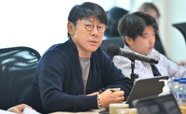 Timnas Indonesia U-19 disarankan pakai motivator untuk perkuat mental bertanding. Sang pelatih Shin Tae-yong memberikan tanggapan mengejutkan. (Foto: PSSI)