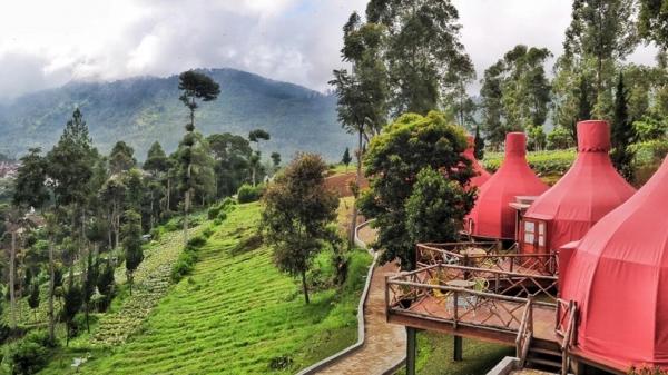 MULBERRY HILL Mulberry Hill by The Lodge di Maribaya, Lembang, KBB. (FOTO: ISTIMEWA/INSTAGRAM @mullberry_hill)