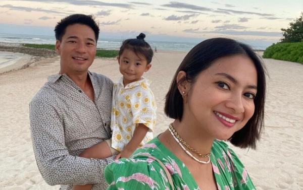 Rini Yulianti dan suami Artis yang menikah dengan bule, Rini Yulianti dan Michael Andrew. (Foto: IG)