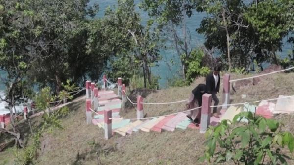 Wisata Tapa Tuan Ant wisata di Tapak Tuan, Aceh Selatan. (Foto: Antara).