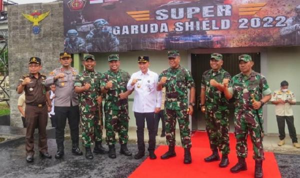 Panglima Tni Way Kanan2 Panglima TNI Jenderal Andika Perkasa akan membuka Latihan Bersama Super Garuda Shield di Pusat Latihan Tempur (Puslatpur) Baturaja.