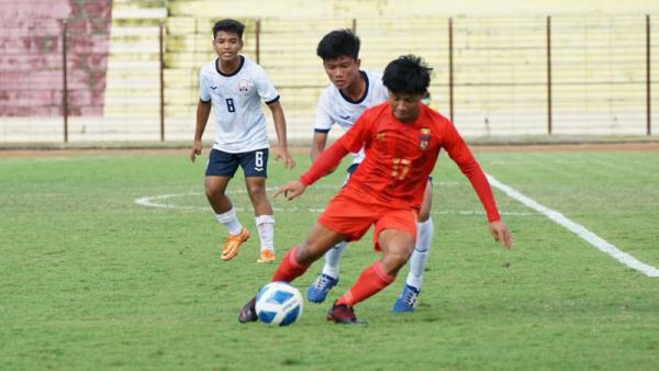 Myanmar vs Kamboja 1 Daftar 4 tim lolos semifinal Piala AFF U-16 2022. (Foto: Twitter/@AFFPresse)
