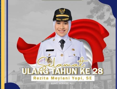 Bupati Inhu rezita Meylani Yopi. (Foto: Dok.Pemkab Inhu)