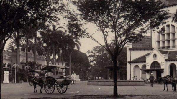 Tugu 0 kilometer Medan, Sumatera Utara akan dibangun kembali seperti aslinya saat zaman kolonial Belanda (Instagram/indonesia_tempo_doeloe) Tugu 0 kilometer Medan, Sumatera Utara akan dibangun kembali seperti aslinya saat zaman kolonial Belanda (Instagram/indonesia_tempo_doeloe)
