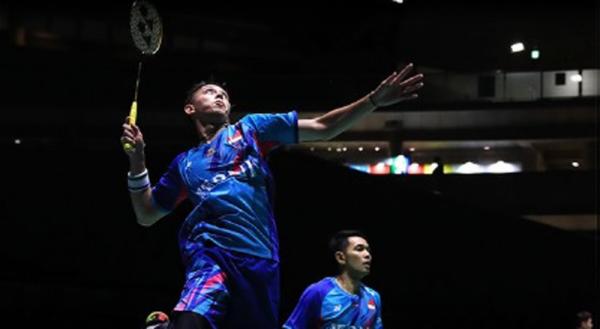 Fajar Alfian/Muhammad Rian Ardianto Ganda putra Indonesia Fajar Alfian/Muhammad Rian Ardianto ke semifinal Kejuaraan Dunia 2022. (Foto: Twitter/@INABadminton)