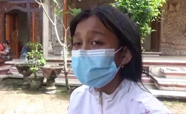 Anak Karyawati Bank Tewas I Gusti Agung Pramita Jayantri, anak karyawati bank yang tewas di Bali. (Foto: iNewsTV/Wira Dana)