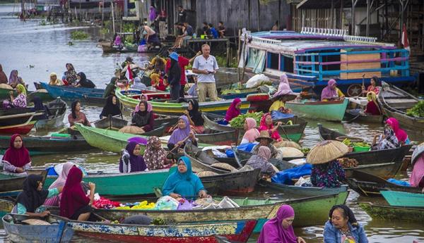 Pasar Apung di Indonesia, Lok Baintan Pasar Apung di Indonesia, Lok Baintan