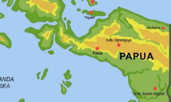 Pulau Papua salah satu pulau terbesar di Indonesia. (Foto: ist)