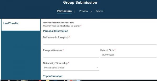 Singapore Arrival Card XL 4 (Foto: tangkapan layar situs web ICA)