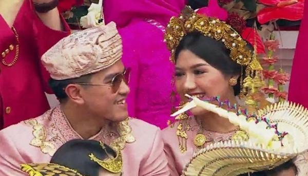 Kaesang-Erina Gudono Momen Kaesang Pangarep dan Erina Gudono di HUT RI ke-77 (Foto: YouTube/ Sekretariat Presiden)