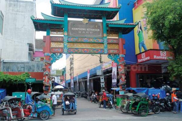 pecinan ketandan yogyakarta Kampung Pecinan Ketandan Yogyakarta. (Foto : Ist)