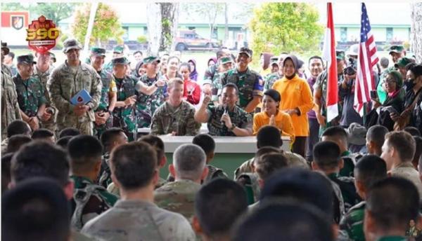 Panglima TNI Jenderal Andika Perkasa mengaku bangga dengan prajurit TNI Prada Ahmad Nur Hamdani. (Foto Youtube Andika Perkasa).
