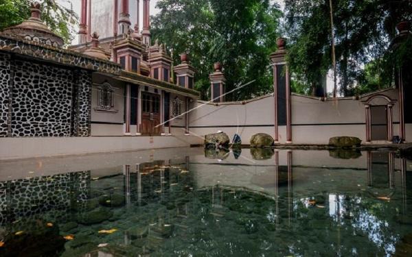 Pemandian Batu Quran di Pandeglang, Banten. (Foto: Antara/Muhammad Bagus Khoirunas)
