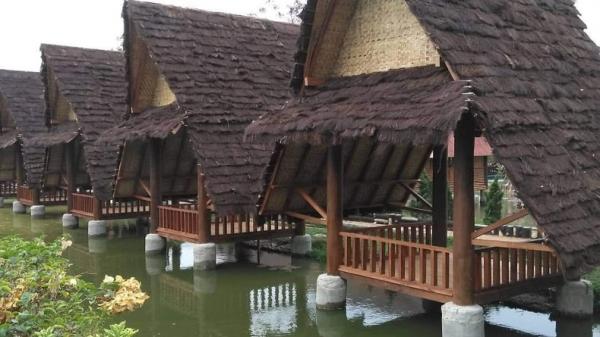 VILLA KANCIL Villa Kancil Kampoeng Soenda di Kampung Bojong Bubu, Jalan Raya Jalan Majalaya, Padamukti, Kecamatan Solokan Jeruk, Bandung. (FOTO: ISTIMEWA)