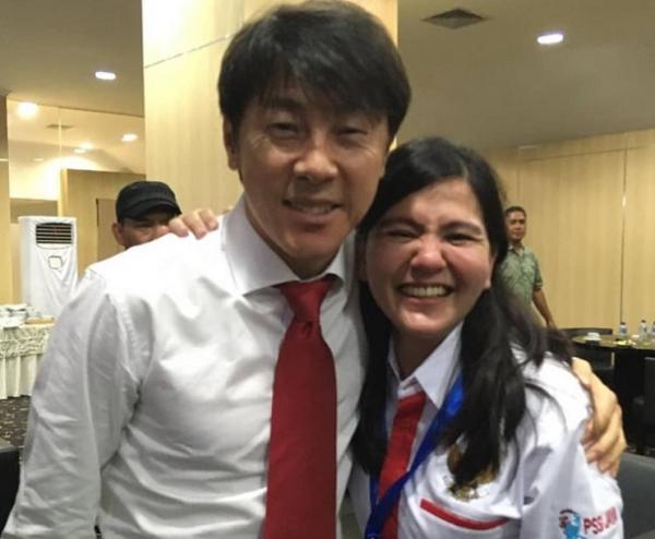 Shin Tae-yong dan Ratu Tisha Mantan Sekjen PSSI, Ratu Tisha menjadi jembatan bagi Timnas Indonesia dan pelatih Korea Selatan, Shin Tae-yong. (Foto: Instagram/@ratu.tisha)