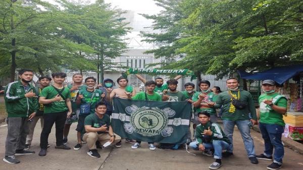 Suporter PSMS Medan. (Foto: Dok)