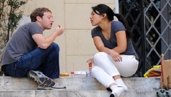 Mark Zuckerberg Dan Istri Mark Zuckerberg dan Istrinya Priscilla Chan. (Foto: Ist)