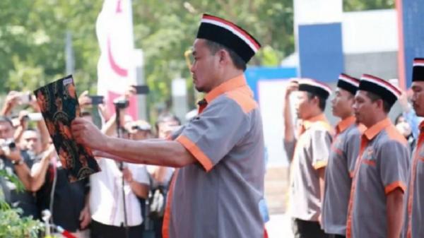 Ali Fauzi Manzi, eks napi teroris yang juga adik kandung Amrozi (foto: Antara)