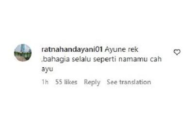 Komentar Warganet Happy Asmara 4 Komentar warganet di Instagram Happy Asmara.