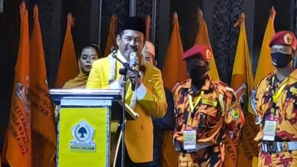 KANG ACE GOLKAR BEKASI1 Ketua DPD Partai Golkar Kabupaten Bekasi Marjuki. (FOTO: ISTIMEWA)