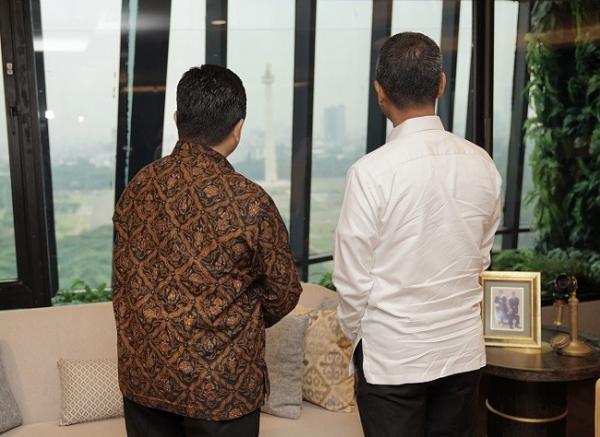 Erik Tohir dan Heru Budi Hartono. (Foto: istimewa)