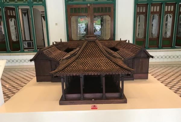 Miniatur Rumah Joglo (Foto: doc/Dinas Kebudayaan DIY)