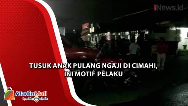 Tusuk Anak Pulang Ngaji di Cimahi, Ini Motif Pelaku