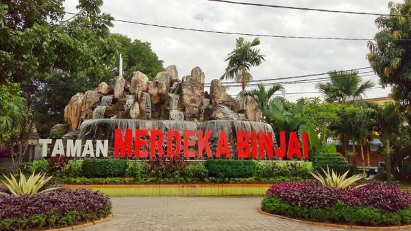 Tanah Lapang Merdeka Binjai (Foto: Instagram/Ridhop1000) Tanah Lapang Merdeka Binjai (Foto: Instagram/Ridhop1000)