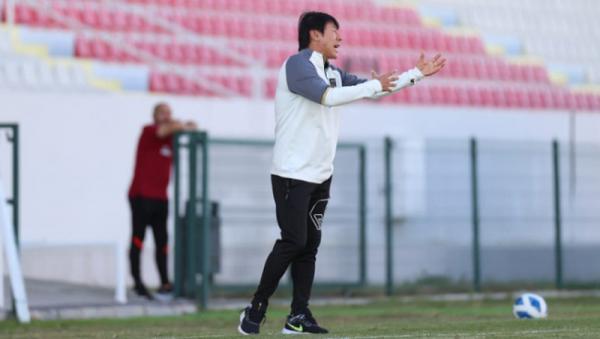 Shin Tae-yong Timnas Indonesia masuk grup sulit di Piala Asia U-20 2023. Pelatih Garuda Nusantara Shin Tae-yong tetap tenang. (Foto: PSSI)