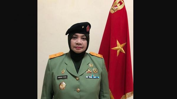 Faridah Faisal Brigjen TNI Faridah Faisal. (Foto: dilmilti-jakarta.go;id).