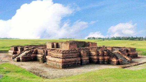 CANDI JIWA Candi Jiwa di kompleks situs Batujaya, Karawang. (FOTO: ISTIMEWA)