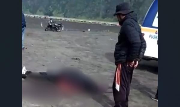remaja tewas di bromo Penampakan saat korban tewas (istimewa).
