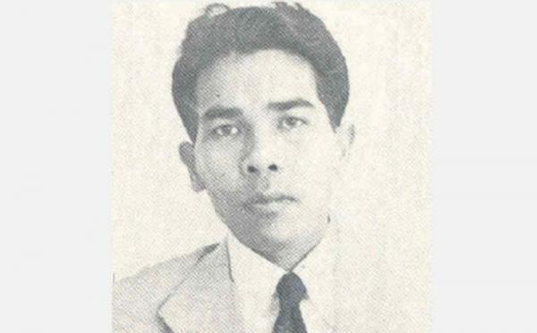 Herman Johannes Ist Oknum Anggota DPRD Musi Rawas bersama tiga rekannya mengenakan baju tahanan di Polres Lubuklinggau. (Foto: Dede Febriansyah/iNews)