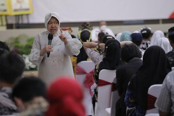 Menteri Sosial Tri Rismaharini. (Foto: Kemensos)